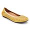 Vionic Robyn Women's Comfort Flat - Buttercup Leather - 1 profile view