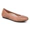 Vionic Robyn Women's Comfort Flat - Blooming Dahlia Leather - 1 profile view