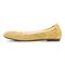 Vionic Robyn Women's Comfort Flat - Buttercup Leather - 2 left view