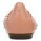 Vionic Robyn Women's Comfort Flat - Blooming Dahlia Leather - 5 back view