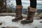 Bearpaw McKinley Women's Insulated Tall Lace-up Boots - Lifestyle