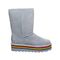 Bearpaw Retro Elle Short Women's Winter Boot -  2486w Blue Fog alt1 zoom