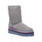 Bearpaw Retro Elle Short Women's Winter Boot -  2486w Gray Fog zoom