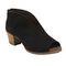 Earth Shoes Calgary Quebec Women's Close Back / Open Toe Comfort Sh - Black Multi - Profile