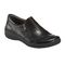 Earth Shoes Kara Faraday Women's Slip On Comfort Shoe - Black - Profile