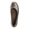 Earth Shoes Vista Nova Women's Ballet Flat - Platinum - Top