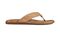 OluKai Nalukai Men's Leather Beach Sandals - Golden Sand / Golden Sand - Side