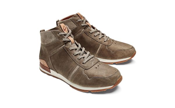 Olukai Huaka I Puki Men's Leather Boots - Clay / Clay - Pair