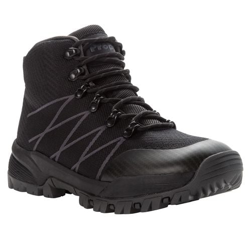 Propet Traverse Men's Lace Up Boots - Black/Dk Grey - Pair