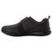 Propet Viator Mod Monk Men's Hook & Loop Fashion Sneakers - All Black - Instep Side