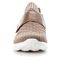 Propet TravelBound Strap Women's Hook & Loop Fashion Sneakers - Smoked Taupe - Front