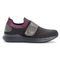 Propet TravelBound Strap Women's Hook & Loop Fashion Sneakers - Dark Grey - Outer Side