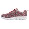 Propet TravelActiv SE Women's Lace Up Fashion Sneakers - Red Poinsettia - Instep Side