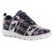 Propet TravelActiv SE Women's Lace Up Fashion Sneakers - Navy Reindeer - Angle