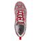 Propet TravelActiv SE Women's Lace Up Fashion Sneakers - Red Poinsettia - Top