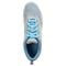 Propet Washable Walker Evolution Women's Lace Up Fashion Sneakers - Lt Grey/Lt Blue - Top