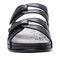 Propet Kylie Women's Hook & Loop Sandals - Black - Front