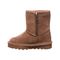 Bearpaw Elle Toddler Zipper Boot  220 - Hickory - Side View
