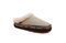 Pendleton Women's Dormer Mule Slipper Washable Microsuede - Oyster Gray - Angle