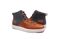 Pendleton Men's Trona Park Waterproof Leather High Top Sneaker - Caramel Cafe - Pair