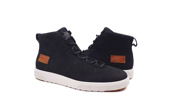 Pendleton Men's Trona Park Waterproof Leather High Top Sneaker - Black - Pair