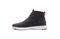 Pendleton Men's Nuevo Point Waterproof Leather High Top Sneaker Boot - Steel Gray - Medial Side