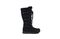 Pendleton Women's Zip-Up Snow Boot Rockchuck Range Adjustable Lace Waterproof - Black - Lateral Side