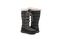 Pendleton Women's Zip-Up Snow Boot Rockchuck Range Adjustable Lace Waterproof - Steel Gray - Pair