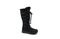 Pendleton Women's Zip-Up Snow Boot Rockchuck Range Adjustable Lace Waterproof - Black - Angle