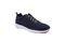 Pendleton Wool Women's Lace-Up Water-Resistant Wool Sneaker - Navy Heather - Angle