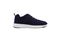 Pendleton Wool Women's Lace-Up Water-Resistant Wool Sneaker - Navy Heather - Lateral Side
