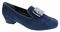Ros Hommerson Treasure - Women's - Navy Suede - Angle