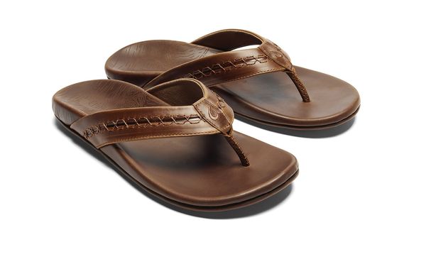 OluKai Honolii - Men's Leather Beach Sandals