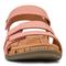 Vionic Colleen Women's Comfort Sandal - Coral Nubuck - 6 front view