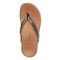 Vionic Dillon Women's Toe-Post Supportive Sandal - Black Spot - Top