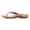Vionic Dillon Women's Toe-Post Supportive Sandal - Berry Croc - 2 left view