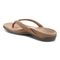 Vionic Dillon Women's Toe-Post Supportive Sandal - Toasted Nut - Back angle
