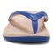 Vionic Dillon Women's Toe-Post Supportive Sandal - Classic Blue - Front