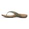 Vionic Dillon Women's Toe-Post Supportive Sandal - Army Green - Left Side