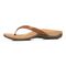 Vionic Dillon Women's Toe-Post Supportive Sandal - Cognac Lizard - Left Side