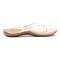 Vionic Dillon Women's Toe-Post Supportive Sandal - White Croc - 4 right view