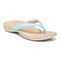 Vionic Dillon Women's Toe-Post Supportive Sandal - Porcelain Blue - Angle main
