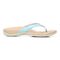Vionic Dillon Women's Toe-Post Supportive Sandal - Porcelain Blue - Right side
