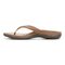 Vionic Dillon Women's Toe-Post Supportive Sandal - Toasted Nut - Left Side
