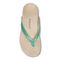Vionic Dillon Women's Toe-Post Supportive Sandal - Green Lizard - 3 top view