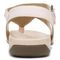 Vionic Lupe Women's Orthotic Sandal - Pale Blush Leather - 5 back view