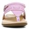Vionic Lupe Women's Orthotic Sandal - Orchid Purple Leather - 6 front view