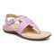 Vionic Lupe Women's Orthotic Sandal - Orchid Purple Leather - 1 profile view