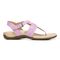Vionic Lupe Women's Orthotic Sandal - Orchid Purple Leather - 4 right view