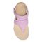 Vionic Lupe Women's Orthotic Sandal - Orchid Purple Leather - 3 top view